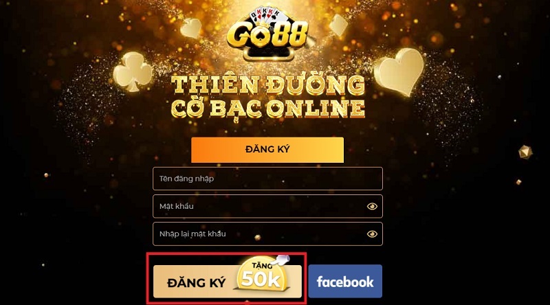 Ưu đãi đặc biệt cho thành viên mới tại Go88